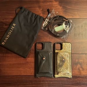 Apple iPhone 11 Pro Max Bandolier phone case set